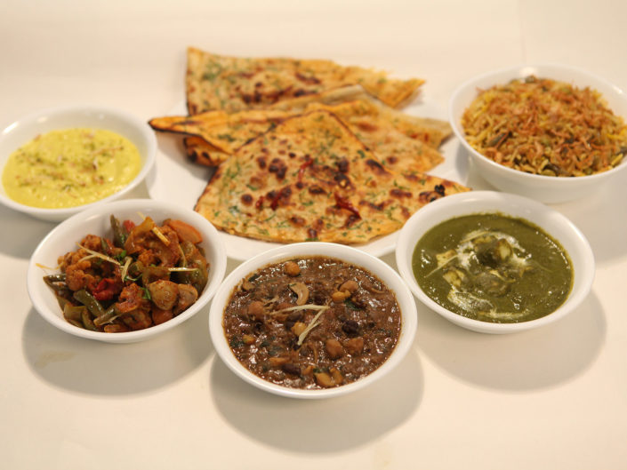 vegetarisches / veganes indisches Essen